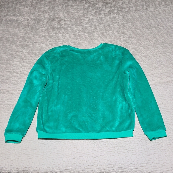 Disney Grinch fleece Pajama Christmas sweatshirt size L - Picture 4 of 6